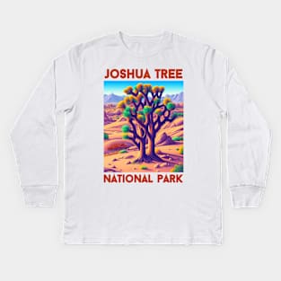 Joshua Tree National Park Kids Long Sleeve T-Shirt